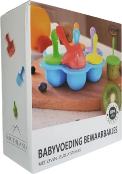 Southland Contenants De Stockage Des Aliments Pour Bébés Avec Cuillères En Silicone – Sans BPA – Plateau De Congélation Pour Bébé – Préserver Le Lait Maternel – Bâtons De Popsicle -Bébé Soldes Boutique 838x1200