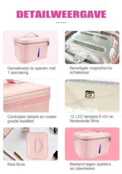 Désinfection Boîte De Stérilisateur Stérilisateur UV Sac De Stérilisation Multifonction, Machine Pratique De Stérilisation Et De Désinfection Aux Ultraviolets, Téléphone Portable, Sac De Stérilisation De Vêtements Grijs -Bébé Soldes Boutique 841x1200 2