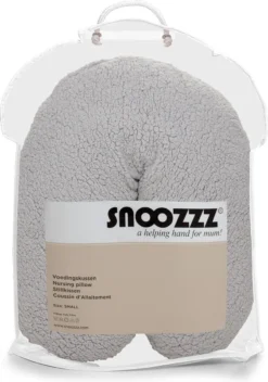 Snoozzz Small Avec Housse Amovible Teddy Gris - Rembourrage Fibre - 120 Cm -Bébé Soldes Boutique 843x1200 5