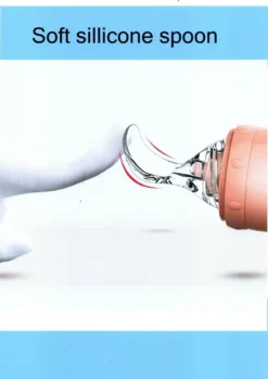 Sans Marque-biberon Souple Avec Cuillère-couverts Bébé/enfant-100ml-sans BPA + 2 Anneaux De Dentition/tétines Fruits Beige -Bébé Soldes Boutique 849x1200 5