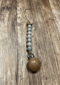 Attache Tétine - Différents Modèles - Cordon - Attache Tétine - Cadeau De Maternité - Attache Tétine - Baby Shower - Bébé - Étoiles Wit