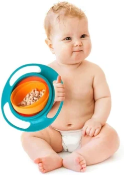 SY Goods - Bol De Nourriture Pour Bébé - Bol Anti-déversement - Plaque De Gyroscope -Bébé Soldes Boutique 852x1200 6