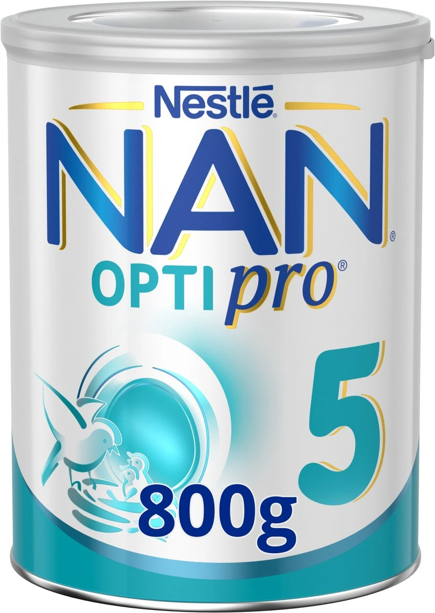 Nestlé® Nestlé - Nan Optipro 5 – Lait De Croissance Dés 3 Ans – Bébé Lait Maternisé - 1 X 800 Gr 1 Nestlé® Nestlé - Nan Optipro 5 – Lait De Croissance Dés 3 Ans – Bébé Lait Maternisé - 1 X 800 Gr