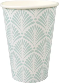 Gobelet à Café | Enjoy De Votre Boisson | Carton + Revêtement De Dispersion | 180 Ml | 7,5 Oz | 91mm | Blanc | 2500 Pièces