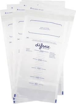 Sacs De Conservation Du Lait Maternel Difrax - 80 Pièces