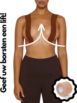 Deal Premium The Original Boob/ Bust Tape - 5 Mètres, Comprend 10 Coquilles D'allaitement, Un Soutien Sûr Et Confortable Pour Les Tenues Sans Bretelles Et Le Décolleté -Bébé Soldes Boutique 889x1200 1