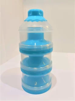 Tour De Lait En Poudre | Plateaux De Stockage | Récipient De Lait En Poudre | Dose De Lait En Poudre | Distributeur | Bleu