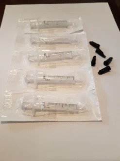 Seringues à Colostrum 2 Cc Avec Capuchon (5 Pièces) Seringues Stériles Seringues à Lait Maternel