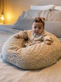 By Nany Teddy Housse Relax Pour Utiliser Le Coussin D'allaitement Teddy / Daim Vert Double Face -Bébé Soldes Boutique 899x1200 133