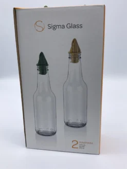 SIGMA 2 Pièces - Bouteille D'olive Avec Bec En Acier Inoxydable Et En Plastique Pour Huile D'olive Ou Vinaigre - Bouteille D'huile D'olive | Avec250 Ml -Bébé Soldes Boutique 899x1200 3