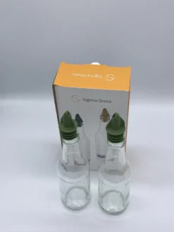 SIGMA 2 Pièces - Bouteille D'olive Avec Bec En Acier Inoxydable Et En Plastique Pour Huile D'olive Ou Vinaigre - Bouteille D'huile D'olive | Avec250 Ml -Bébé Soldes Boutique 899x1200 4