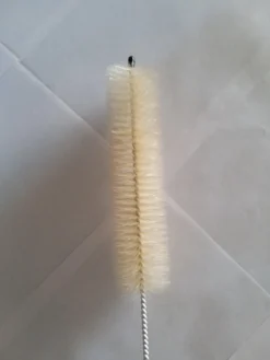 Brosse à Bouteille - Diamètre 12 Mm - Longueur 28 Cm - Avec Couvercle De Protection à L'extrémité