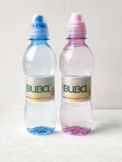 Eau De Source Bouba | 6x 250ml | Pour Votre Bébé, Bambin, Enfant D'âge Préscolaire | Biberon Ergonomique Avec Un Bouchon Spécial Anti-étouffement | En Déplacement Ou à Domicile