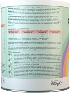 Pure Goat Company - Lait De Suite 3 - Formule Biologique à Base De Lait De Chèvre Entier - 800 Grammes -Bébé Soldes Boutique 906x1200 3