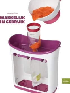 Dispositif D'alimentation Fresh Squeezed Squeeze - Robot Cuiseur Nourriture Pour Bébé - Nutrition Sportive - Sachets Souples -Bébé Soldes Boutique 907x1200 1