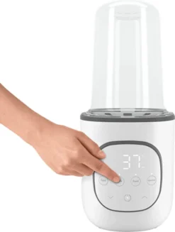 Chauffe-biberon - Réchauffement - Chauffe-biberon 4 En 1 - Chauffage Des Aliments Pour Bébé - Protection Contre La Surchauffe - Arrêt Automatique En Cas De Manque D'eau - Thermostat - SANS BPA -Bébé Soldes Boutique 907x1200