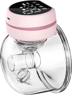 Melophy Tire-lait électrique Sans Fil - Pompe à Lait D'allaitement Mains Libres Et Portable - Allaitement - Sans BPA - Tasse De Lait Maternel De 240 ML - Rechargeable Par USB