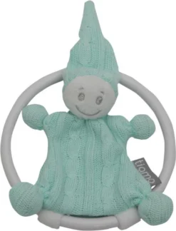 Anneau De Dentition Tiamo Avec Poupée Tricotée Pour Enfants - 23x16cm | Développement De La Dentition Chez Les Bébés | Apaise La Douleur Pendant Que La Dentition Se Développe