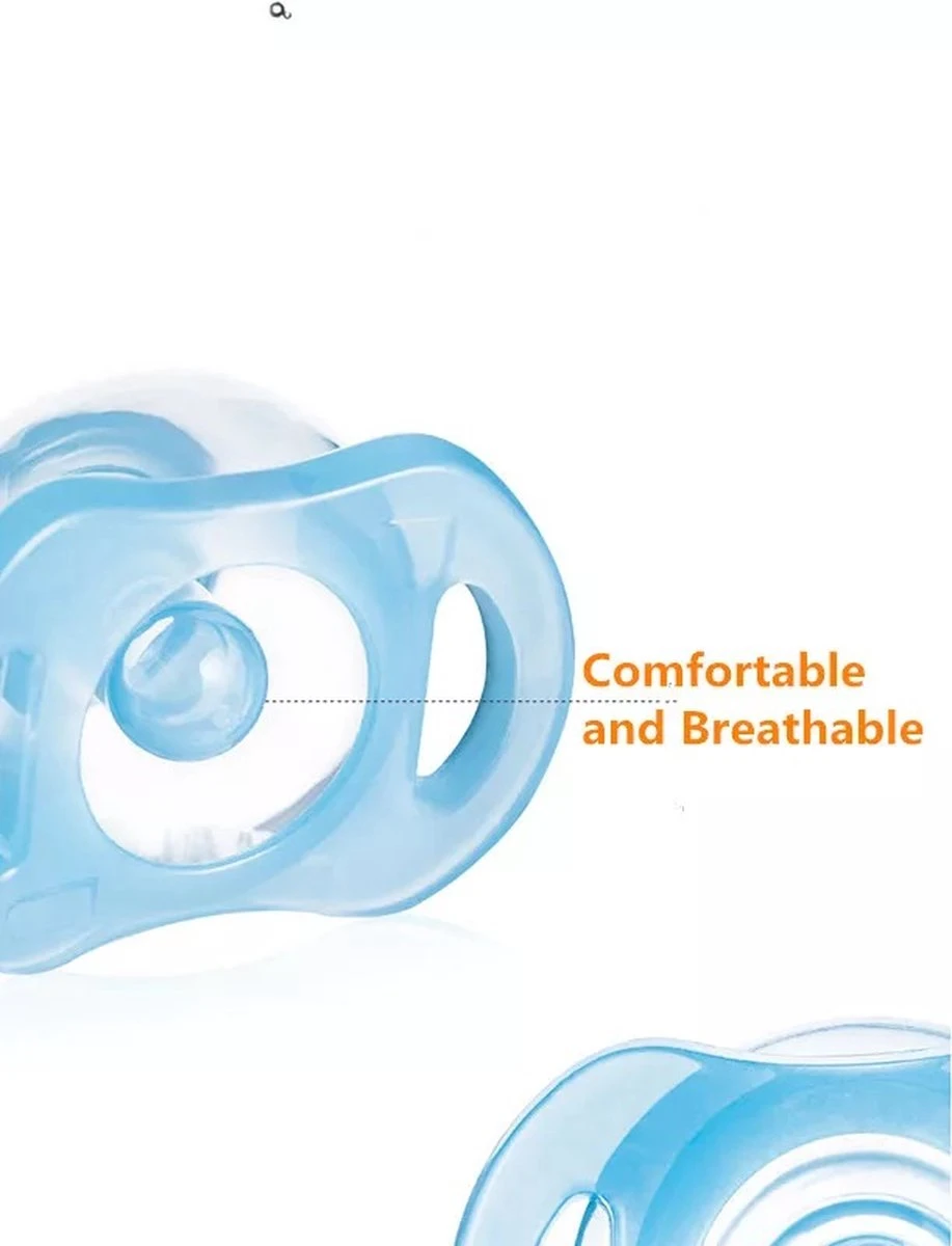 Sucette En Siliconen De Qualité Douce Pour Protéger Les Gencives De Bébé - Tétine Sucette - Sucette Factice Avec Boîte De Rangement - Tétine Bébé - 0-6 Mois - Bleu 11 Sucette En Siliconen De Qualité Douce Pour Protéger Les Gencives De Bébé - Tétine Sucette - Sucette Factice Avec Boîte De Rangement - Tétine Bébé - 0-6 Mois - Bleu – Image 11