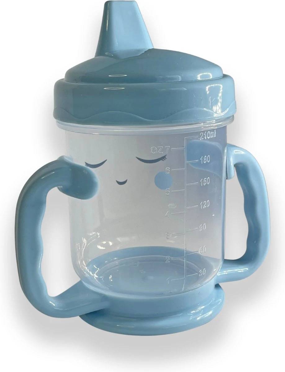 Gobelet Blauw Toddler - Gobelet Anti Fuite - Gobelet Bébé - Gobelet Sippy - Gobelet Kinder - Tom & Zoe 2 Gobelet Blauw Toddler - Gobelet Anti Fuite - Gobelet Bébé - Gobelet Sippy - Gobelet Kinder - Tom & Zoe – Image 2