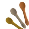 MBB- OBO - 3 Cuillères Pour Bébé/tout-petit - Cuillères En Silicone - Cuillères D'entraînement - Cuillères Pour Enfants - Cuillère - Nourriture