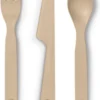 Couverts Elodie Bébé - Couteau, Fourchette Et Cuillère - Pour Bébé Et Enfant - Couverts Pour Enfants - Pure Kaki