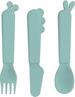 Done By Deer Kiddish Couverts Set De Couverts Deer Friends Blue