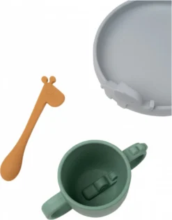 Done By Deer Peekaboo Ensemble De Dîner Deer Friends Color Mix -Bébé Soldes Boutique 938x1200 1