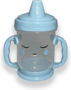 Gobelet Blauw Toddler - Gobelet Anti Fuite - Gobelet Bébé - Gobelet Sippy - Gobelet Kinder - Tom & Zoe