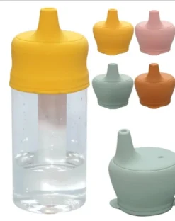 COUVERCLES DE TASSES Pour Bébés Et Enfants Gobelet à Bec En Silicone Respectueux De L'environnement