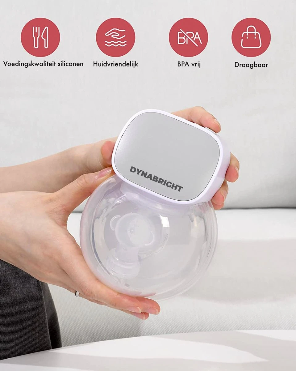 Tire-lait Sans Fil - Incl. 20 Sacs De Stockage De Lait Maternel - Silencieux - Batterie Rechargeable - Vitesse Réglable - Affichage LCD Numérique - Tire-lait électrique Portable - Pompage Facile - Pompage Mains Libres - Allaitement - Pompe Moderne 13 Tire-lait Sans Fil - Incl. 20 Sacs De Stockage De Lait Maternel - Silencieux - Batterie Rechargeable - Vitesse Réglable - Affichage LCD Numérique - Tire-lait électrique Portable - Pompage Facile - Pompage Mains Libres - Allaitement - Pompe Moderne – Image 13
