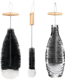 Lot De 2 Goupillons Adaptés Aux Bouteilles Sodastream - Brosse De Nettoyage Pour Bouteilles Lavable Au Lave-vaisselle - Brosse Pour Bouteilles Nettoyantes -Bébé Soldes Boutique 967x1200