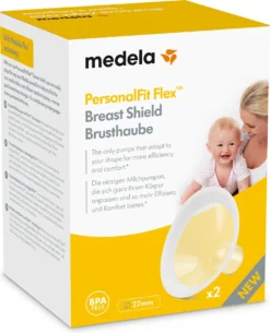 Medela Personal Fit Flex Breast Shield Set - 2 Pièces Taille L (27 Mm) -Bébé Soldes Boutique 973x1200