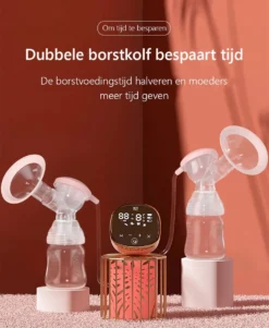 Tire-lait électrique Double NCVI - Tire-lait Double Portable - Avec 4 Tailles De Brides - Affichage LED à écran Tactile Digital - 4 Positions Et 9 Niveaux - Avec 10 Sachets De Stockage De Lait Maternel -Bébé Soldes Boutique 986x1200