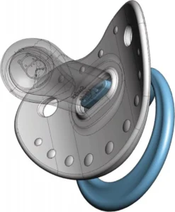 Bibi Happiness Sucette Glow In The Dark 16+ Mois - Bébé - 16+ - Sucette - Rose - Dental - Siliconen - Sucette - Sans BPA - Livraison Gratuite -Bébé Soldes Boutique 992x1200