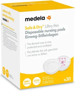 Compresses D'allaitement Jetables Medela Ultra Thin - 30 Pièces -Bébé Soldes Boutique 994x1200 1