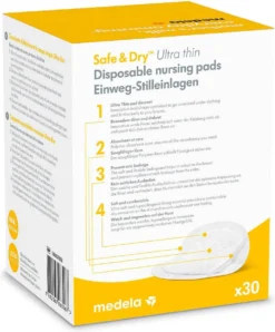 Compresses D'allaitement Jetables Medela Ultra Thin - 30 Pièces -Bébé Soldes Boutique 994x1200